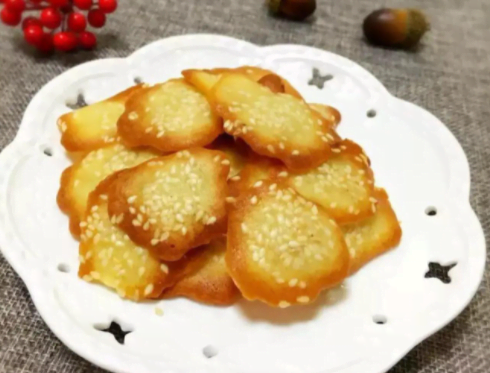 烘焙小白也能做的蛋白薄脆餅干，健康又好吃，做法詳細(xì)